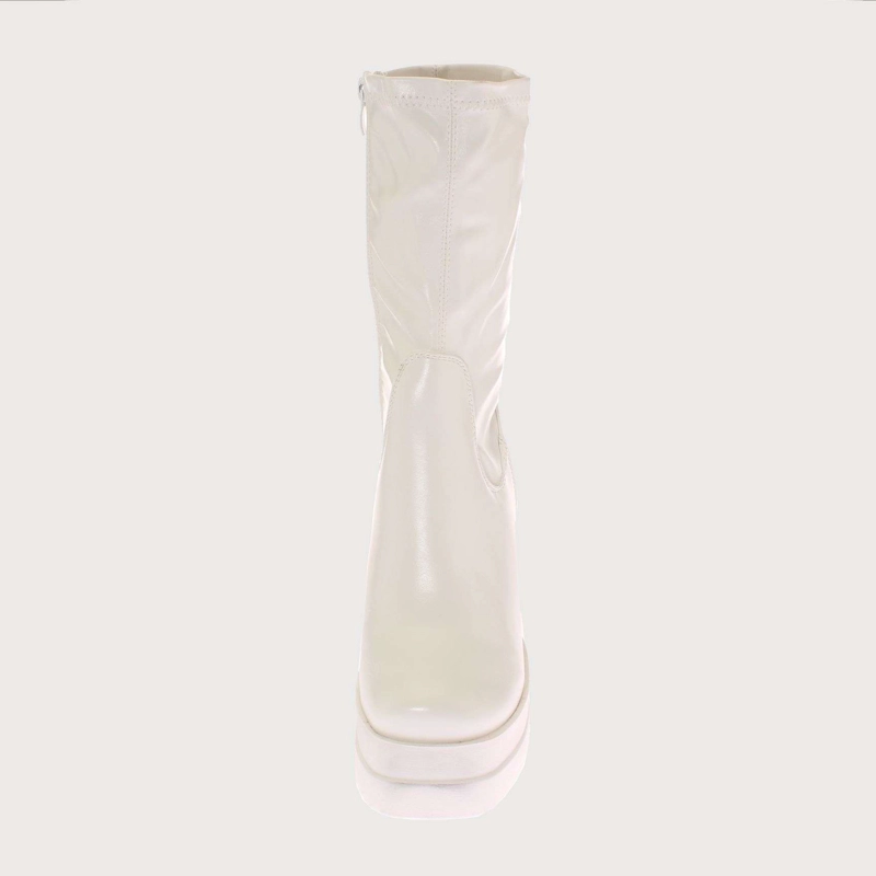 BOTAS MUJER VÍA FRANCA BLANCO TERRAPLEN ART. 5XZN611BWHITE - 3