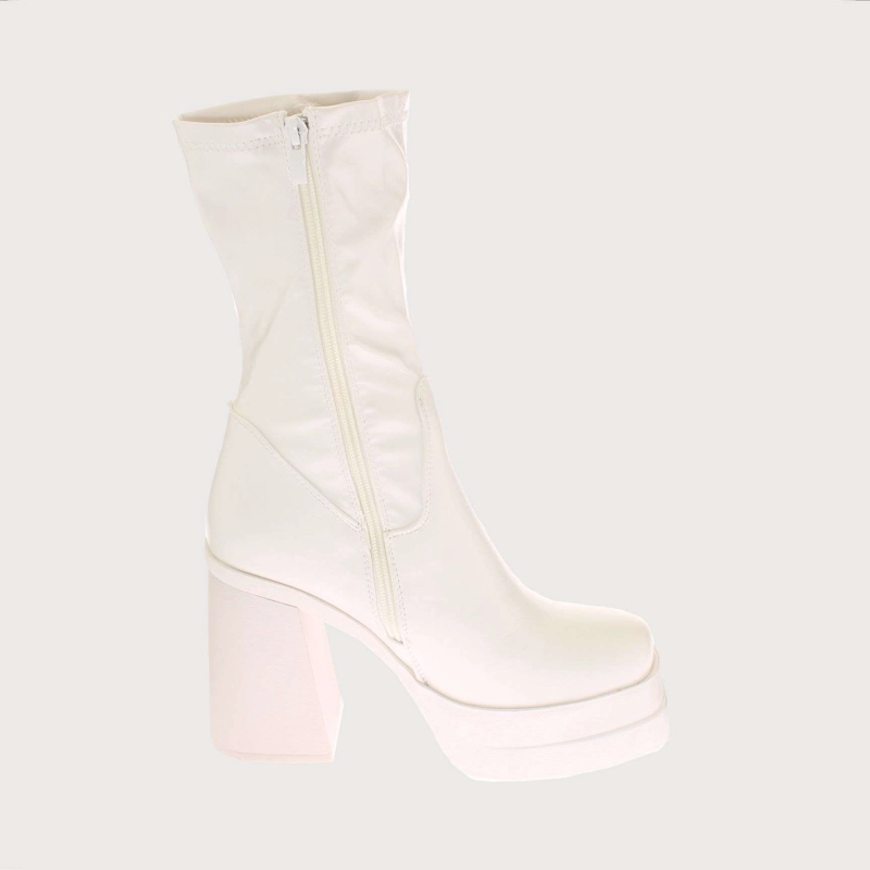 BOTAS MUJER VÍA FRANCA BLANCO TERRAPLEN ART. 5XZN611BWHITE - 4
