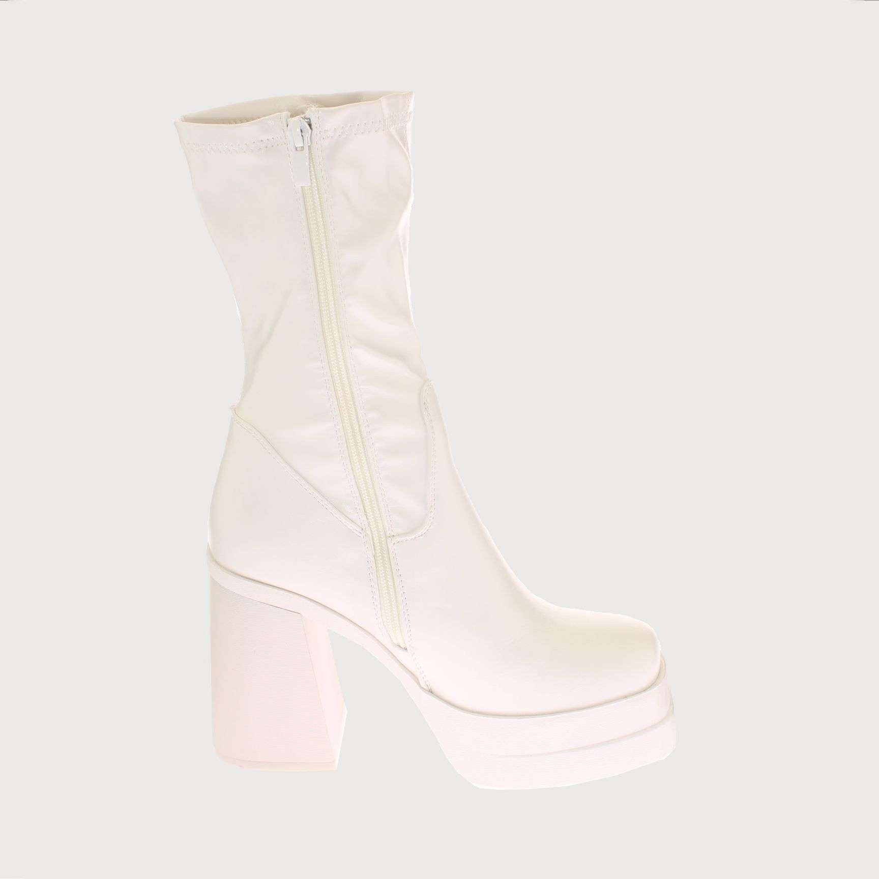 BOTAS MUJER VÍA FRANCA BLANCO TERRAPLEN ART. 5XZN611BWHITE - 4