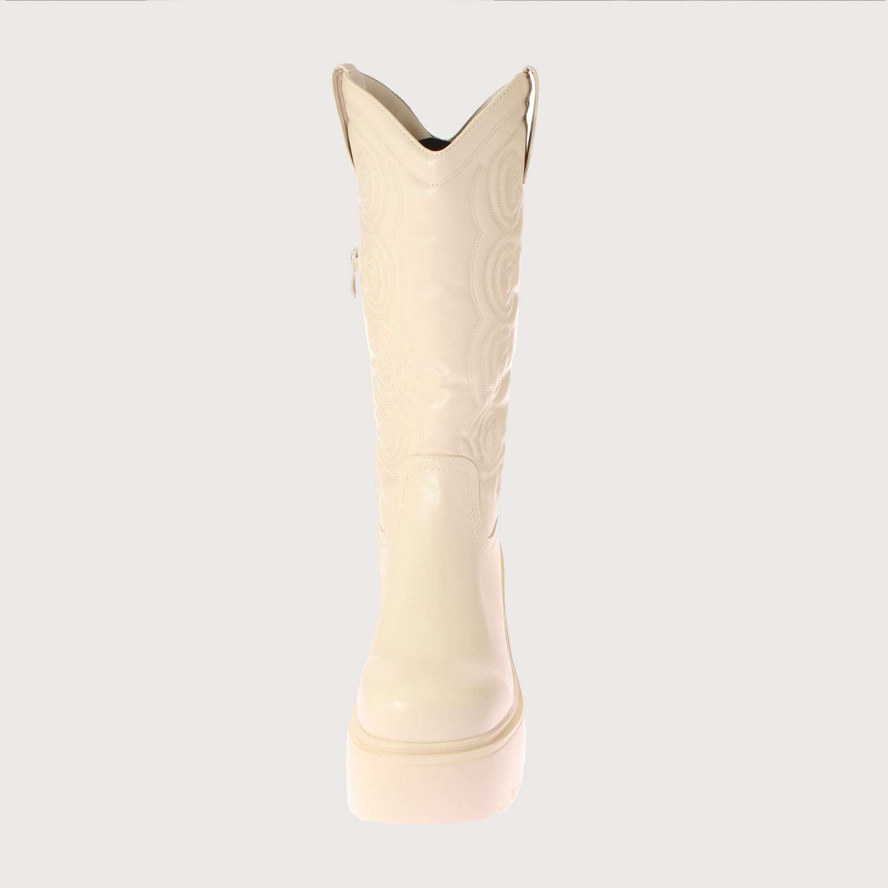 BOTAS MUJER VÍA FRANCA BLANCO TERRAPLEN ART. 5XZN584BBEIGE - 3