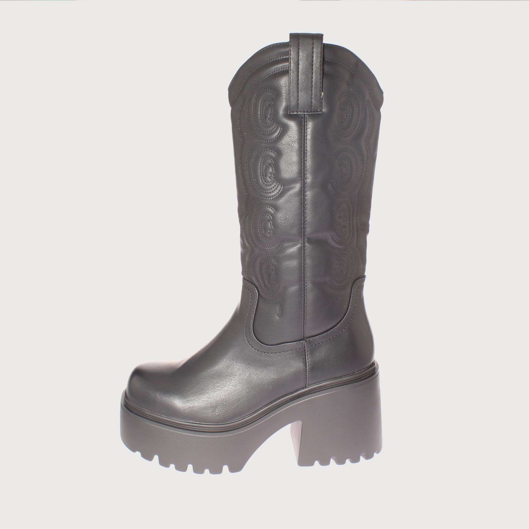 BOTAS MUJER VÍA FRANCA TERRAPLEN ART. 5XZN584ANEGRO - 2