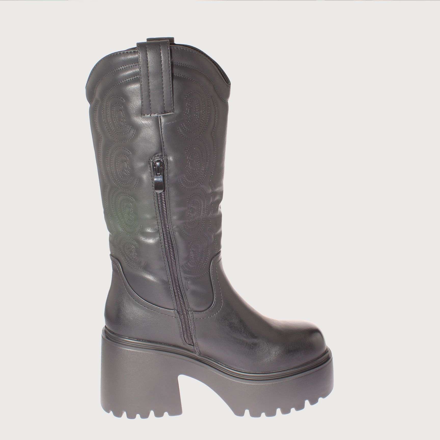 BOTAS MUJER VÍA FRANCA TERRAPLEN ART. 5XZN584ANEGRO - 4