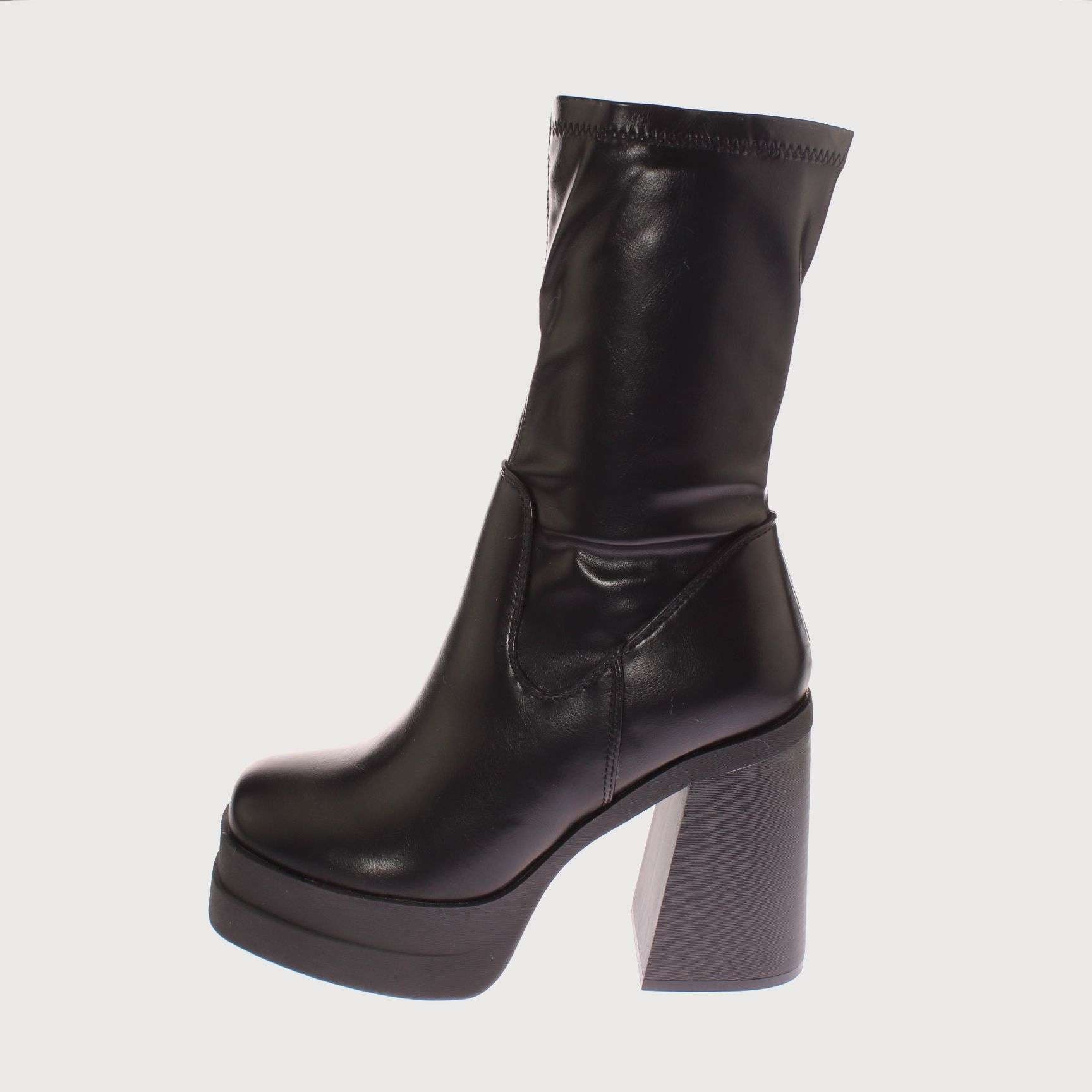 BOTA TERRAPLEN NEGRO VIA FRANCA ART. 5XZN611ABLACK - 2