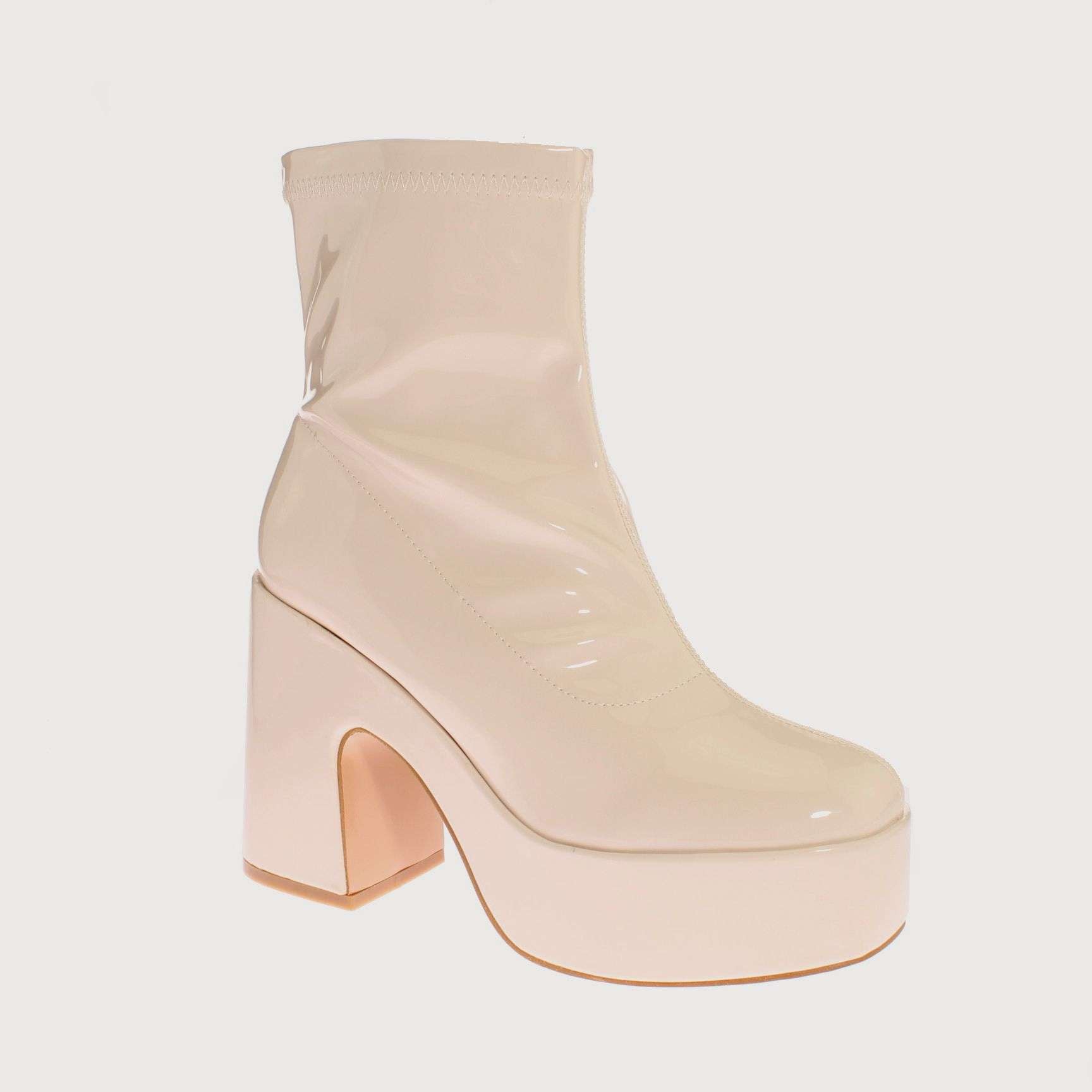 BOTAS MUJER VÍA FRANCA BEIGE TERRAPLEN ANDARINA ART. 506881ANUDE - 1