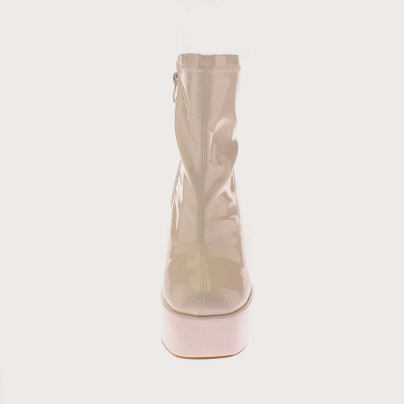 BOTAS MUJER VÍA FRANCA BEIGE TERRAPLEN ANDARINA ART. 506881ANUDE - 3