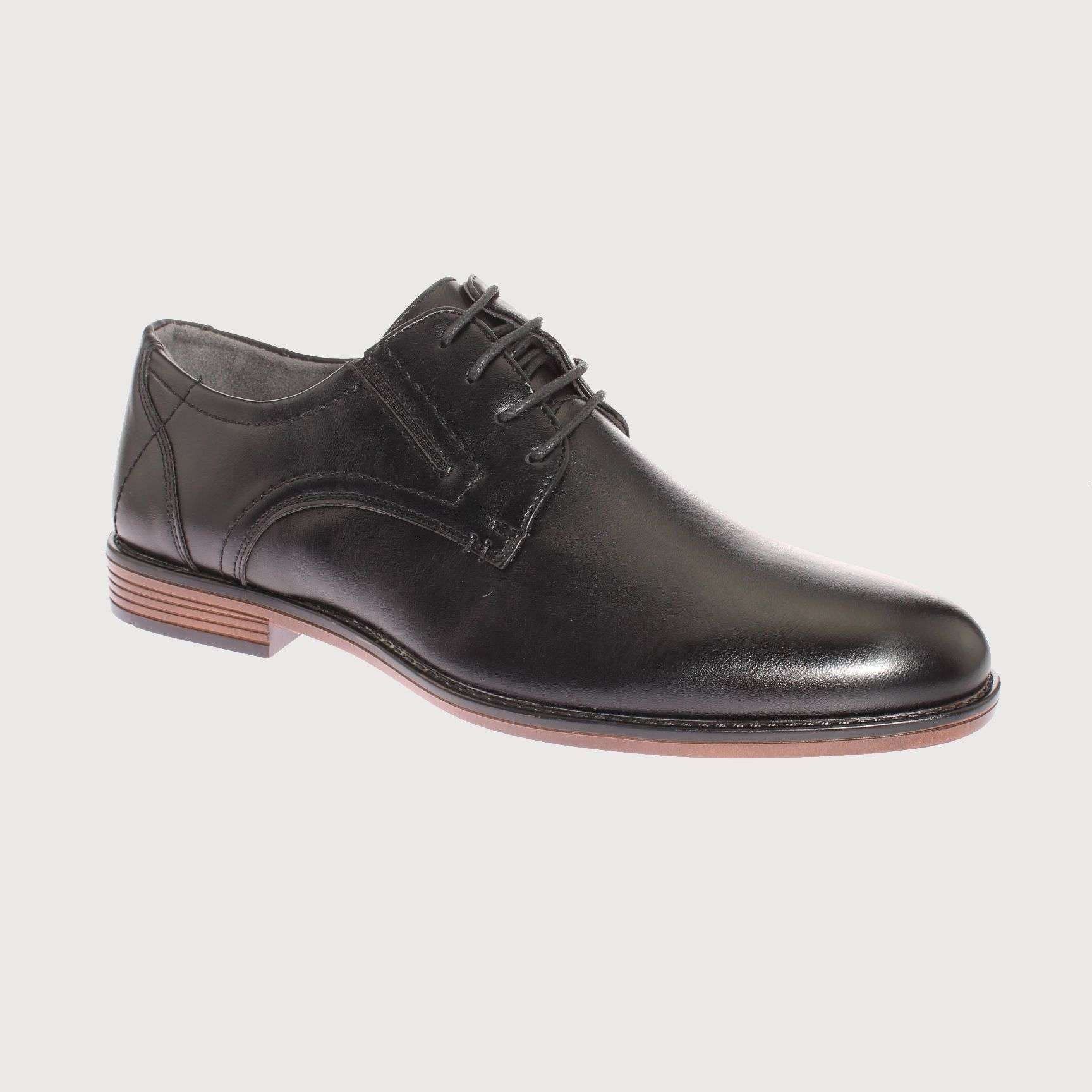 ZAPATO NEGRO VIA FRANCA ART. 8PLX589ABLACK - 1