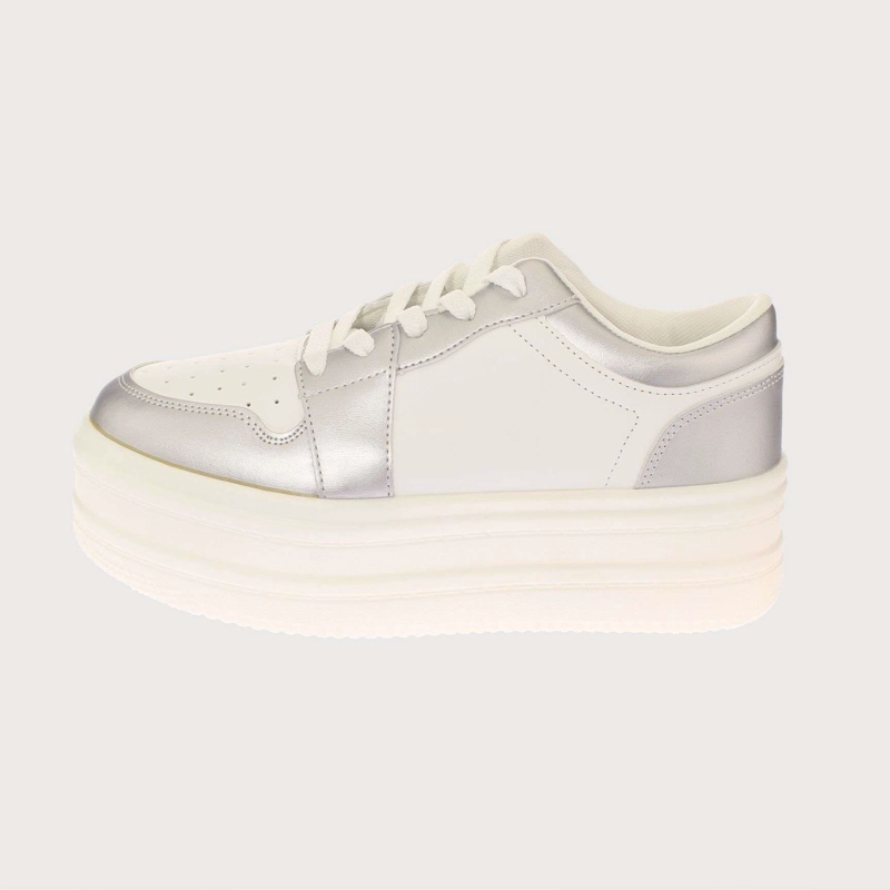 ZAPATILLAS MUJER VIA FRANCA URBANAS PLATEADO TERRAPLEN ART. 5S2011B0092SILVER - 2