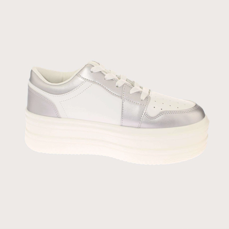 ZAPATILLAS MUJER VIA FRANCA URBANAS PLATEADO TERRAPLEN ART. 5S2011B0092SILVER - 4