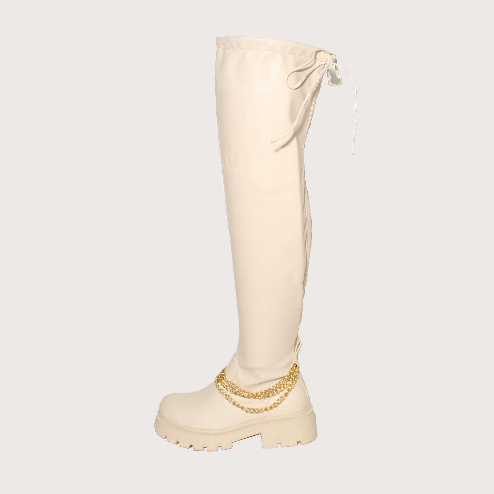 BOTAS MUJER VÍA FRANCA BEIGE ART. 58905BEIGE - 2