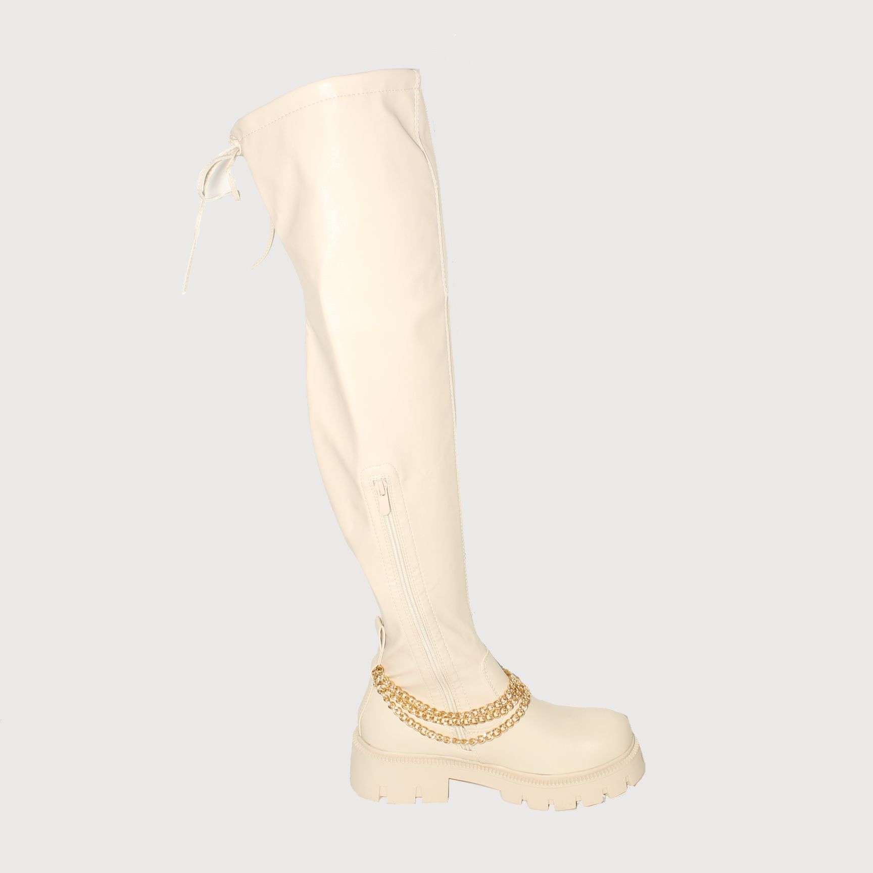 BOTAS MUJER VÍA FRANCA BEIGE ART. 58905BEIGE - 3