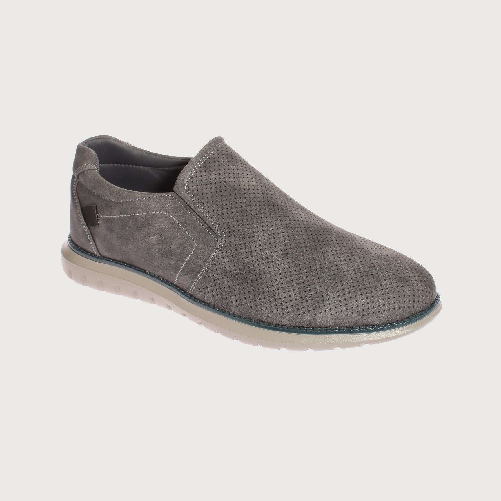 MOCASINES HOMBRE VIA FRANCA ART. 8PLX653B GRIS - 1