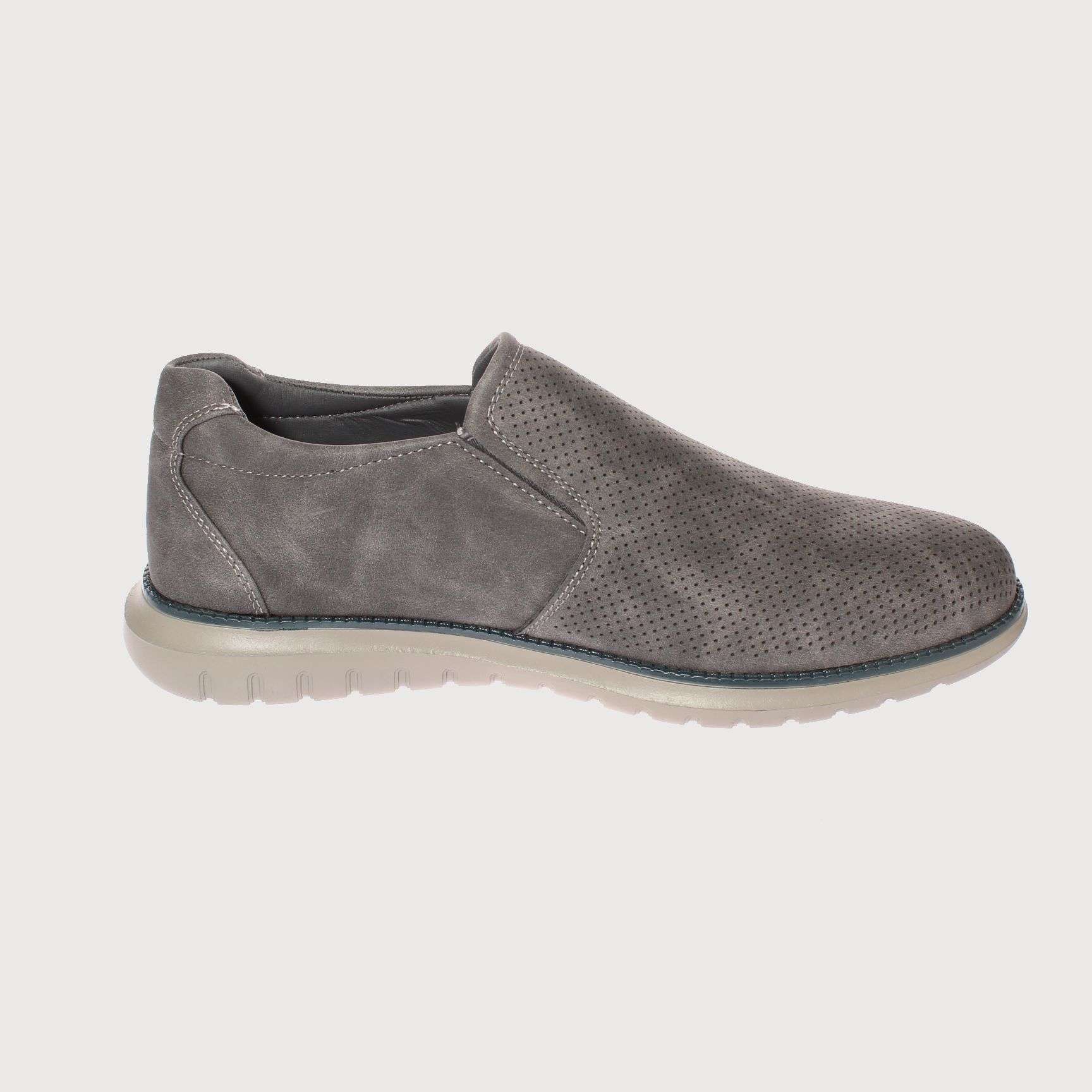 MOCASINES HOMBRE VIA FRANCA ART. 8PLX653B GRIS - 4