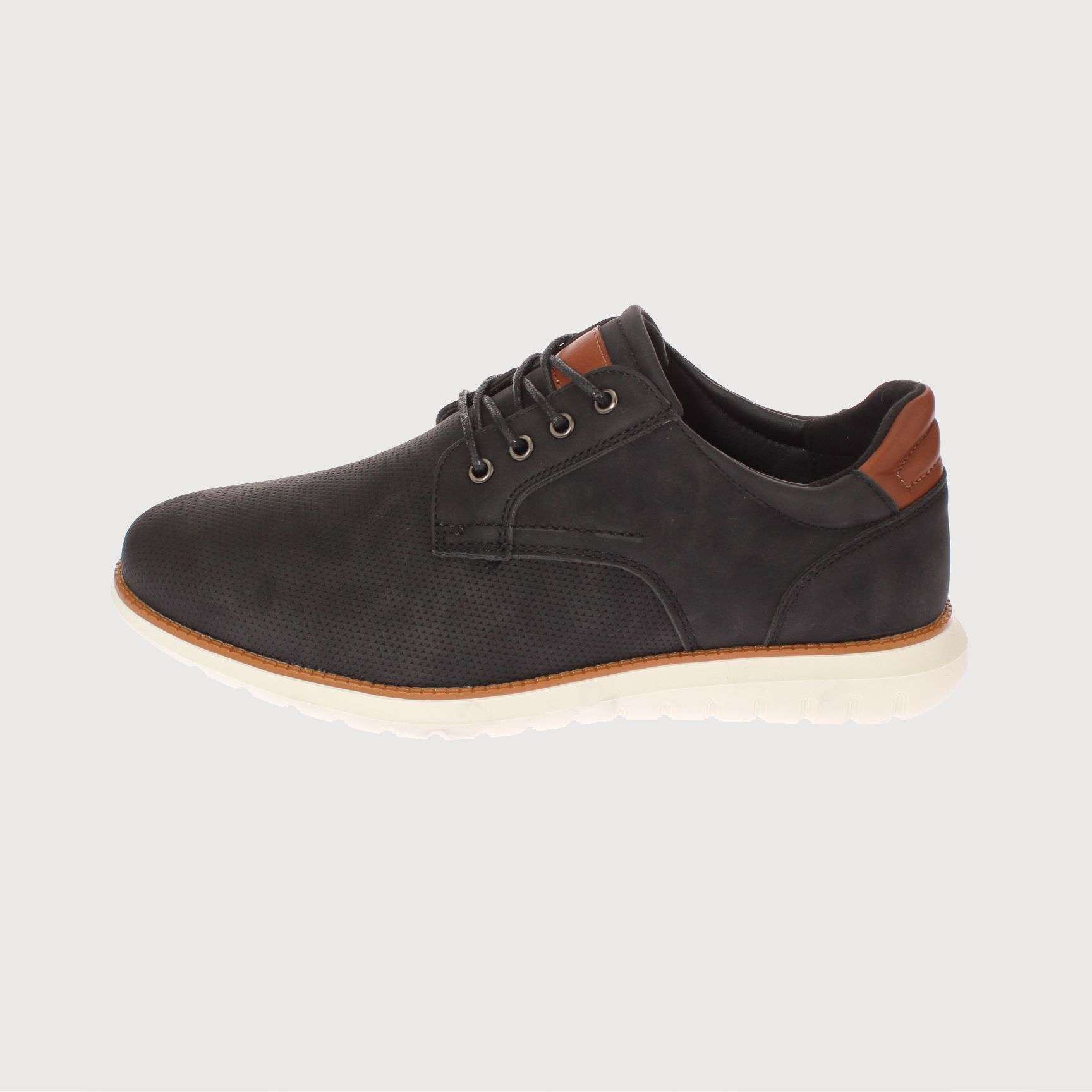 ZAPATO NEGRO VIA FRANCA ART. 8PLX651ABLACK - 8