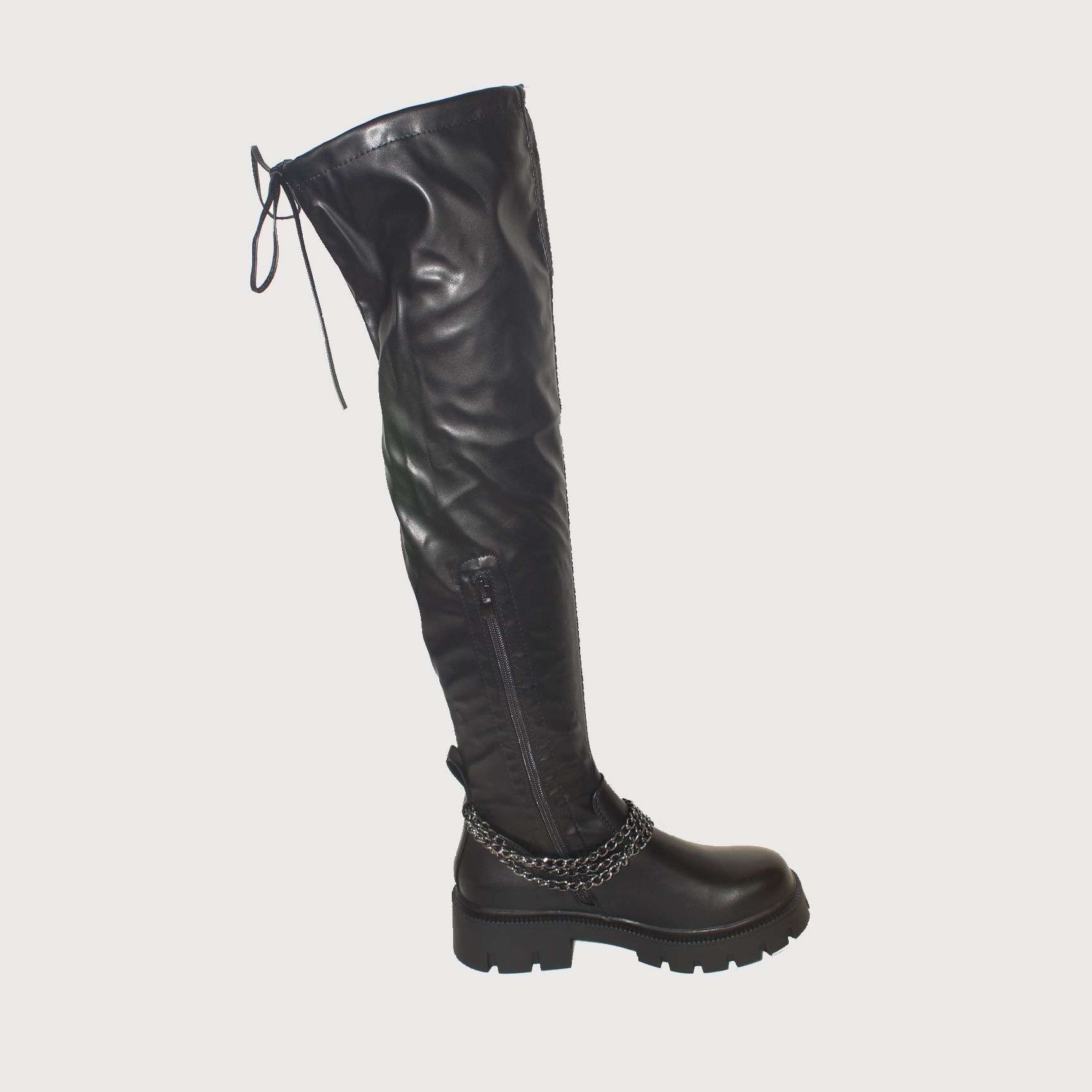BOTAS MUJER VÍA FRANCA NEGRO ART. 58901BLACK - 3