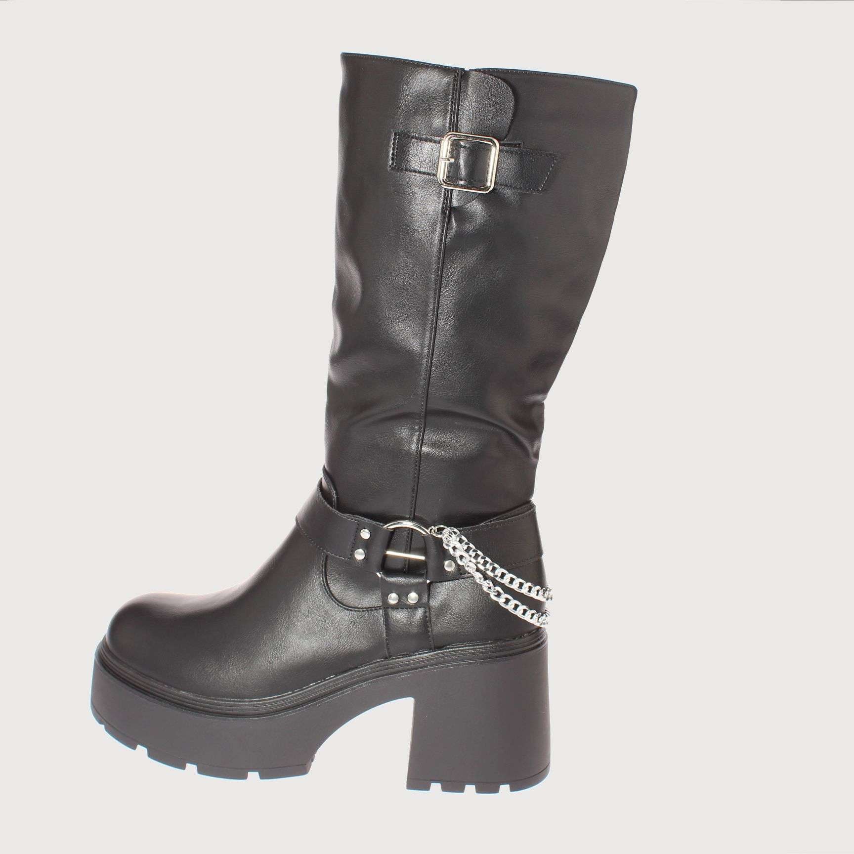 BOTAS MUJER VÍA FRANCA NEGRO TERRAPLEN PAND-G ART. 5PG230921BLACK - 2