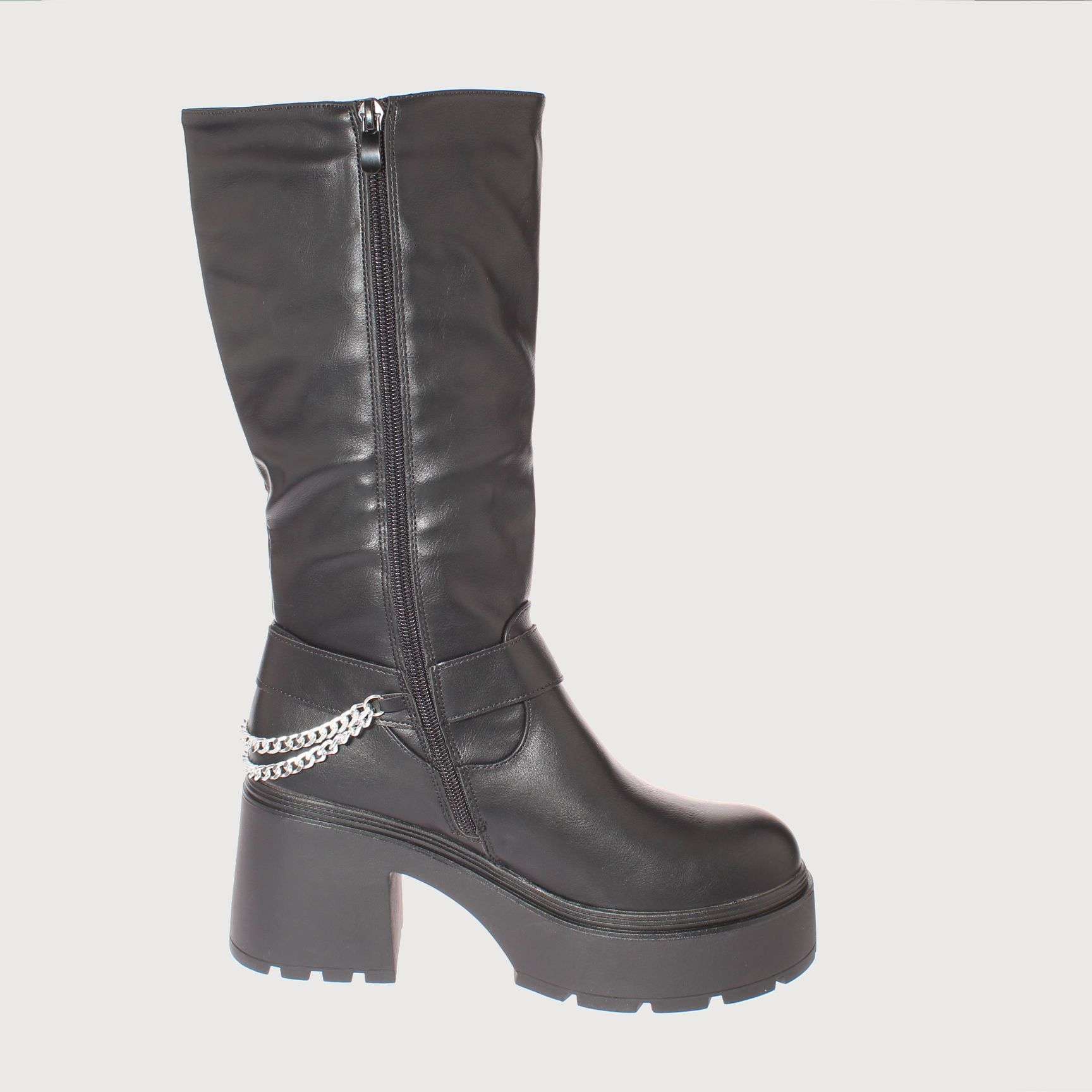 BOTAS MUJER VÍA FRANCA NEGRO TERRAPLEN PAND-G ART. 5PG230921BLACK - 4