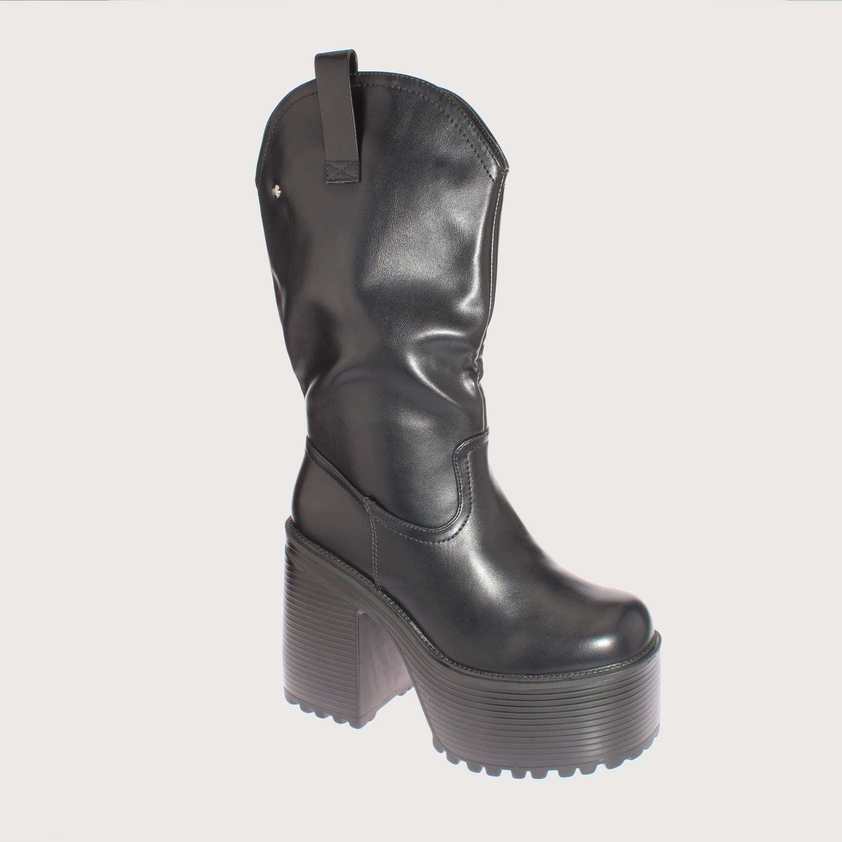 BOTAS MUJER VÍA FRANCA NEGRO TERRAPLEN PAND-G ART. 5PG230951BLACK - 1