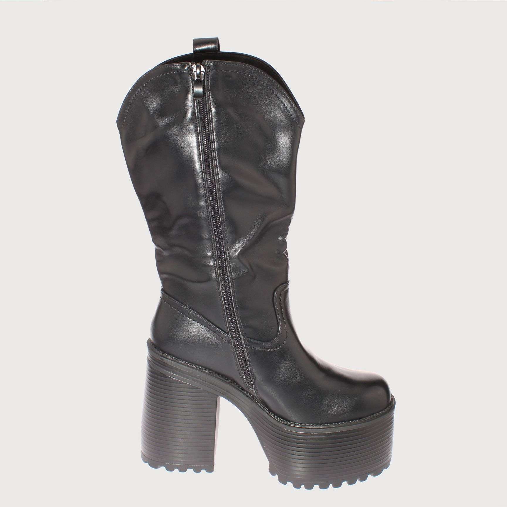 BOTAS MUJER VÍA FRANCA NEGRO TERRAPLEN PAND-G ART. 5PG230951BLACK - 4