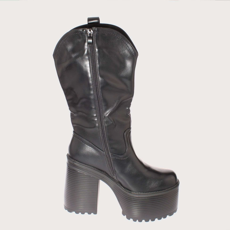BOTAS MUJER VÍA FRANCA NEGRO TERRAPLEN PAND-G ART. 5PG230951BLACK - 4