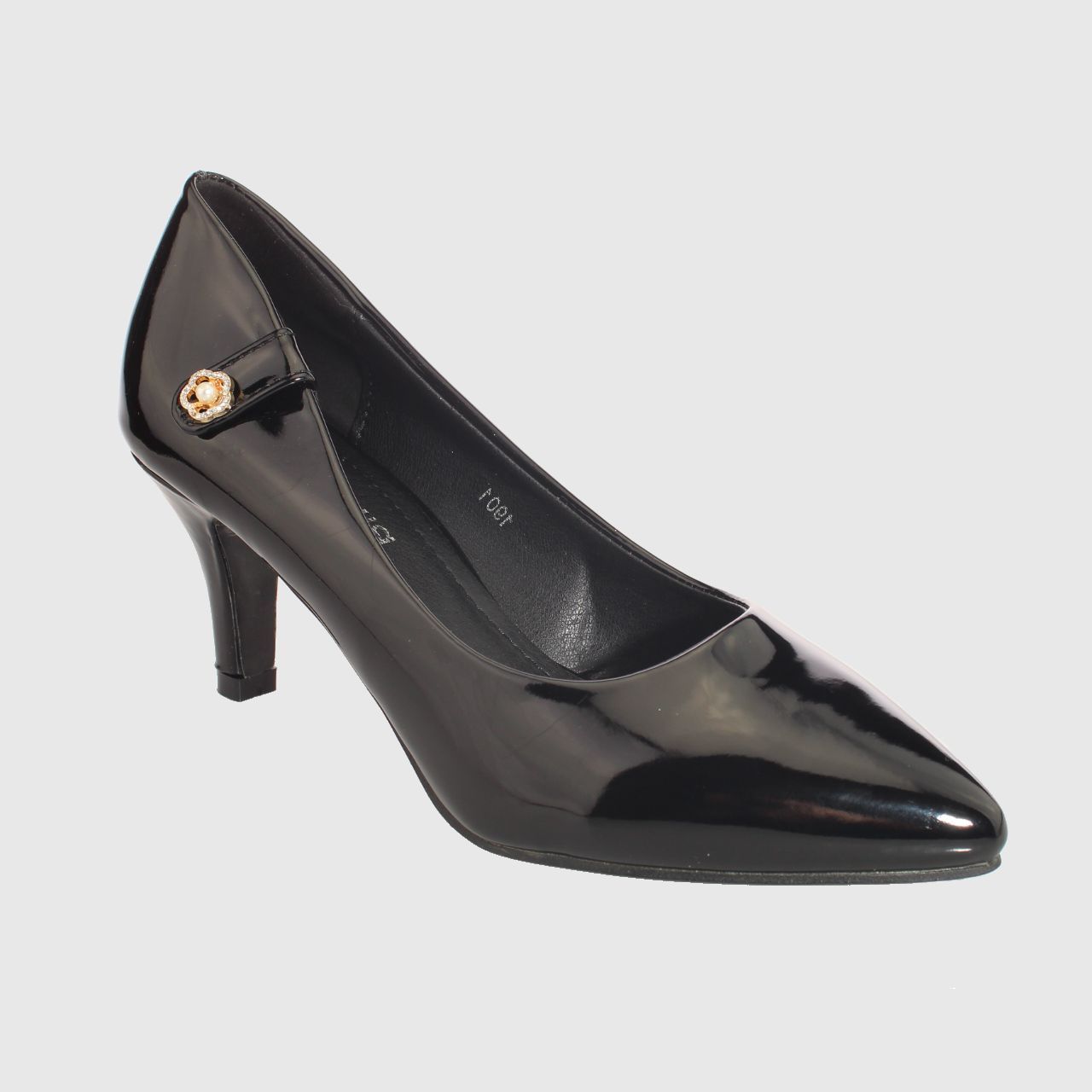 ZAPATO TACO NEGRO MIA MIA ART. 51901BLACK - 1