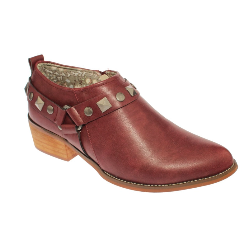 ZAPATO BURDEO WINGS ART. 5WK17871BURGUNDY - 1