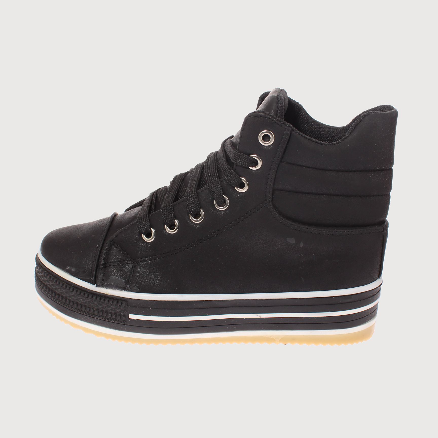 ZAPATILLAS MUJER VIA FRANCA CASUALES NEGRO CAÑA ART. 5A2BLACK - 4
