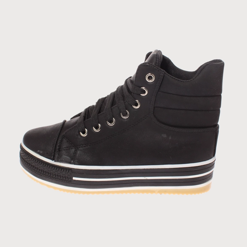 ZAPATILLAS MUJER VIA FRANCA CASUALES NEGRO CAÑA ART. 5A2BLACK - 4