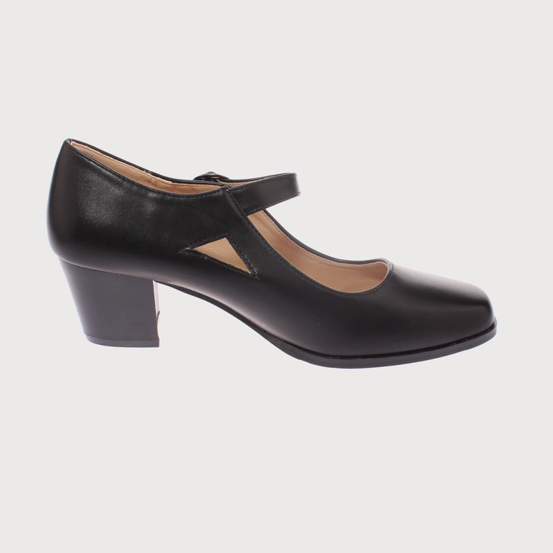 ZAPATO TACO NEGRO PAND-G ART. 5PG24231BLACK - 2