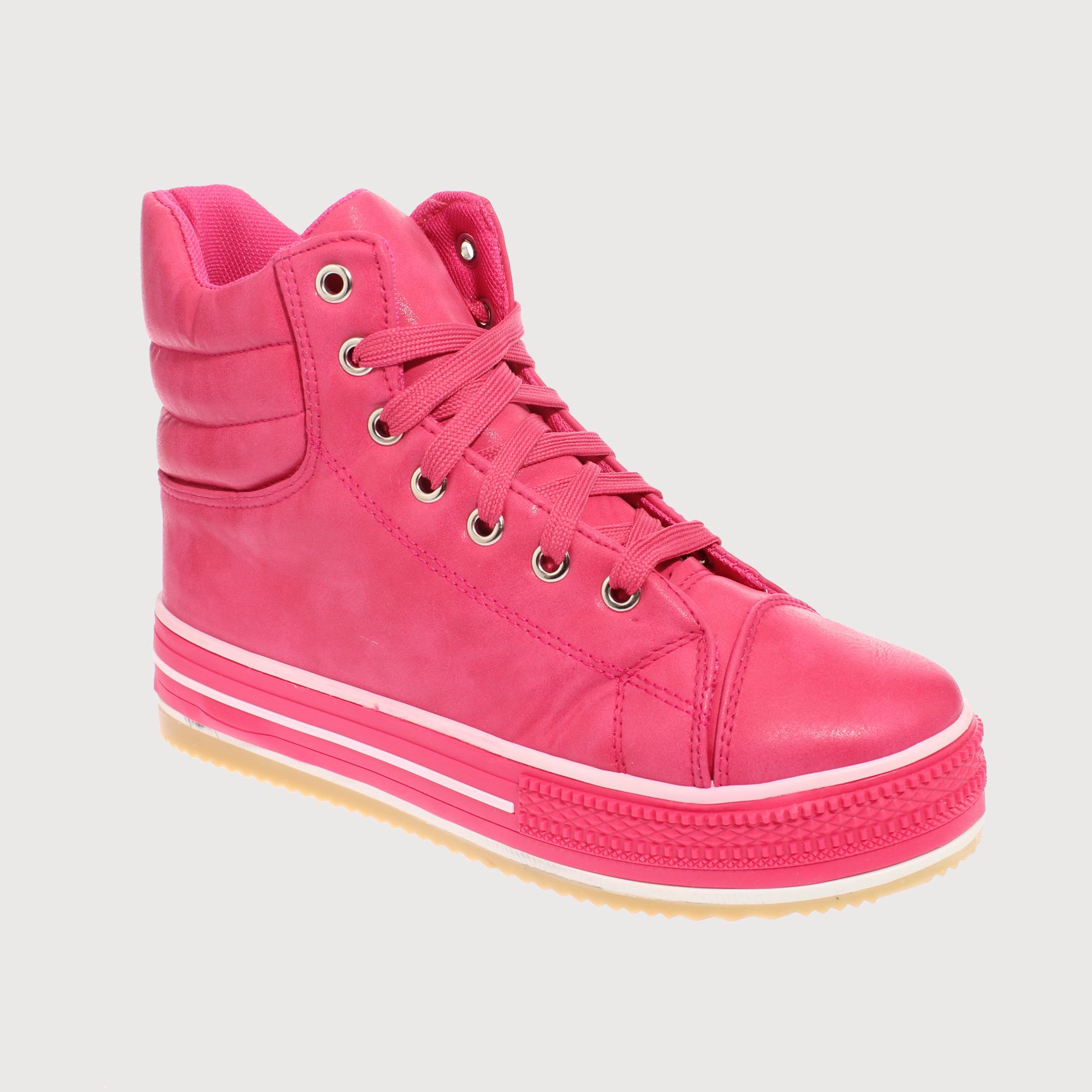 ZAPATILLAS MUJER VIA FRANCA CASUALES ROSADO CAÑA ART. 5A2ROSE - 1
