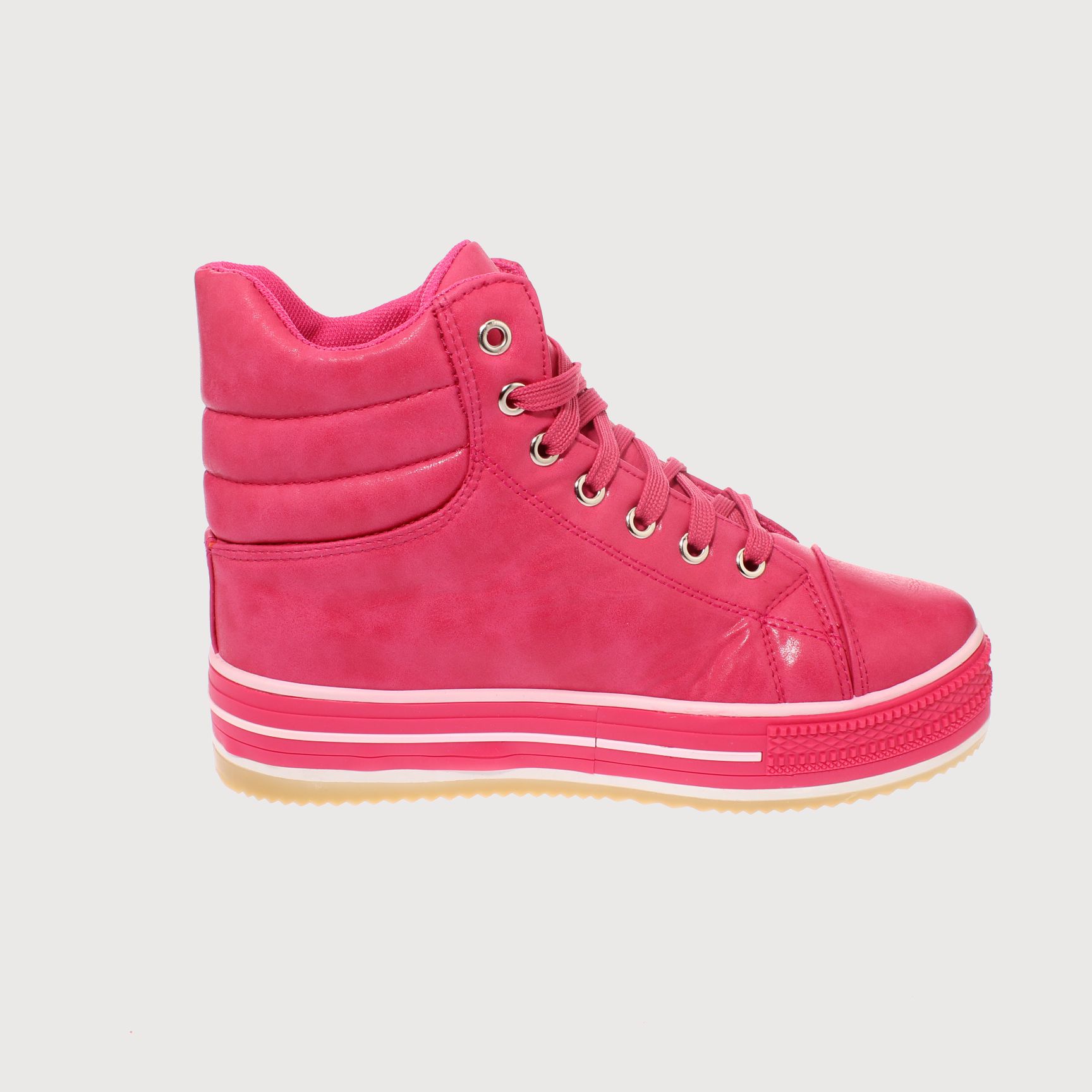 ZAPATILLAS MUJER VIA FRANCA CASUALES ROSADO CAÑA ART. 5A2ROSE - 2