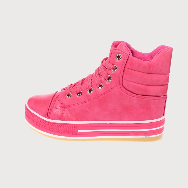 ZAPATILLAS MUJER VIA FRANCA CASUALES ROSADO CAÑA ART. 5A2ROSE - 4