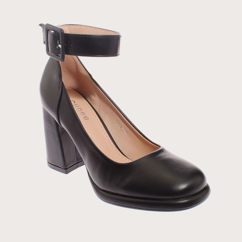 ZAPATO TACÓN NEGRO VÍA FRANCA ART. 5W114BLACK - 1