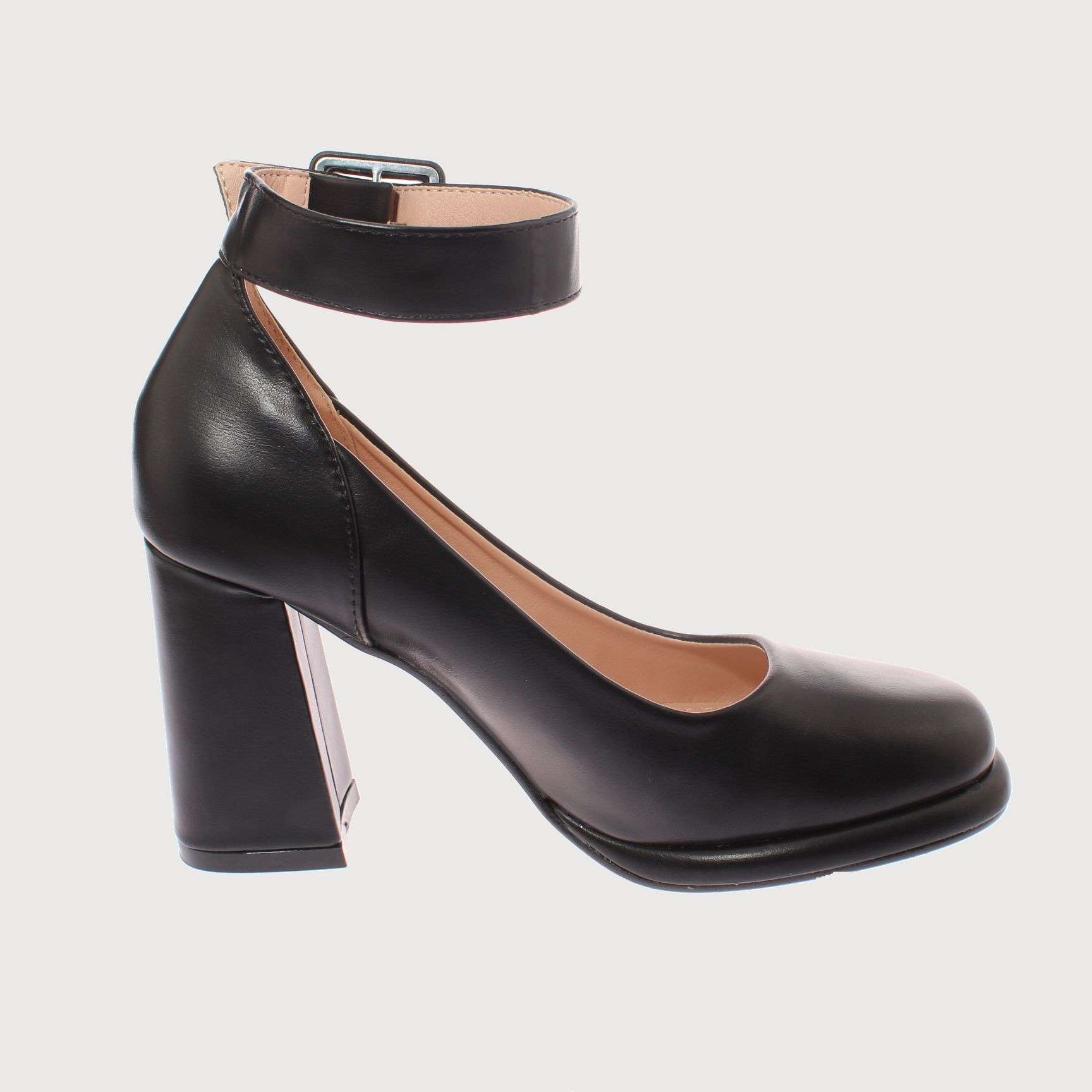 ZAPATO TACÓN NEGRO VÍA FRANCA ART. 5W114BLACK - 4