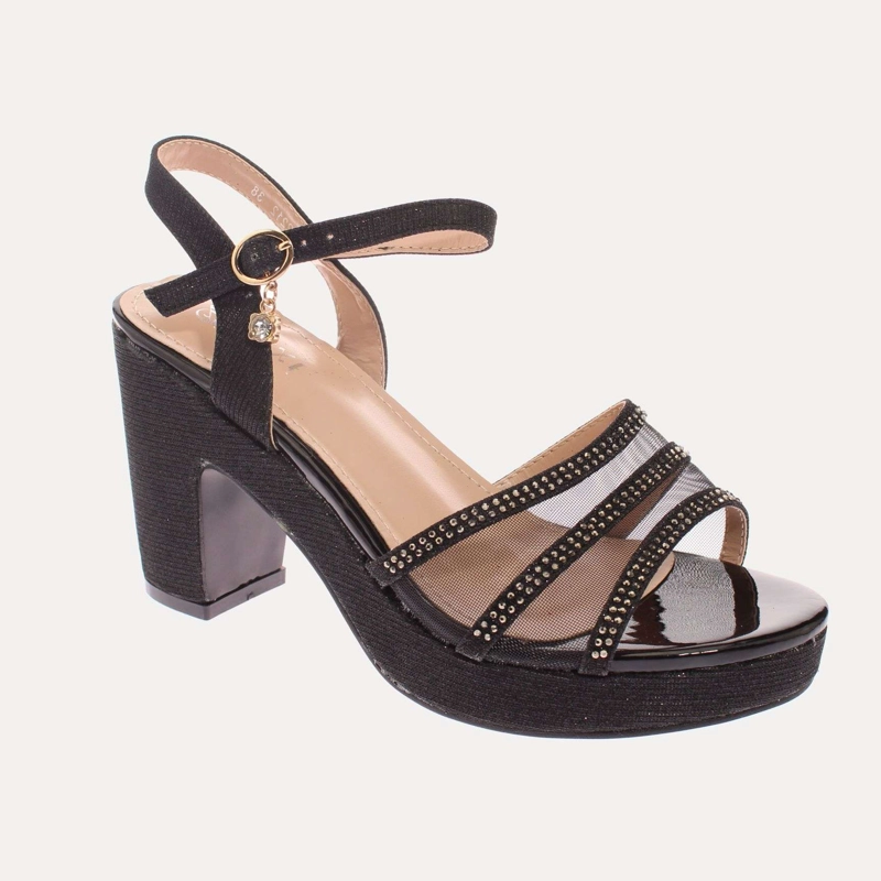 ZAPATO TACÓN NEGRO VÍA FRANCA ART. 52212BLACK - 1