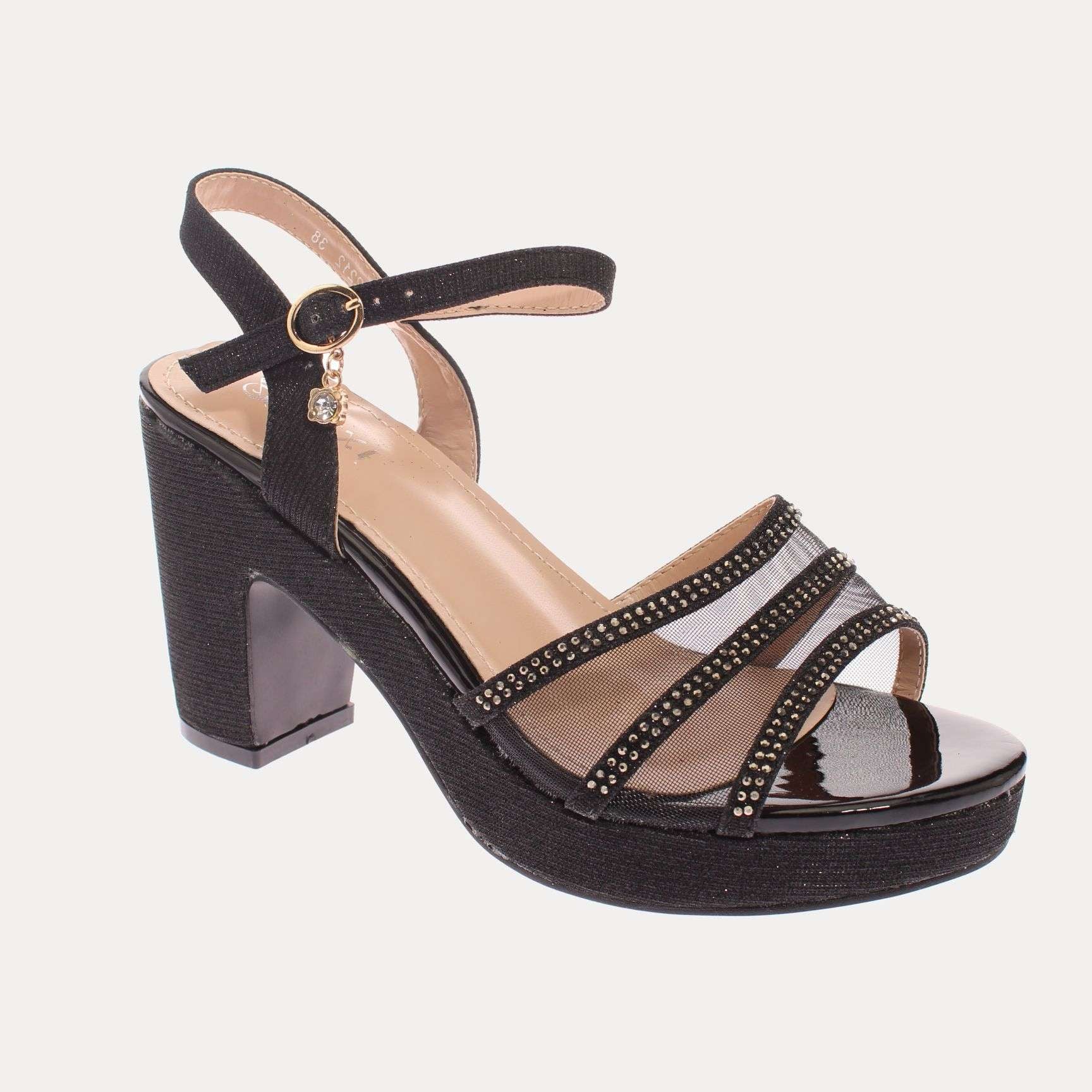 ZAPATO TACÓN NEGRO VÍA FRANCA ART. 52212BLACK - 1