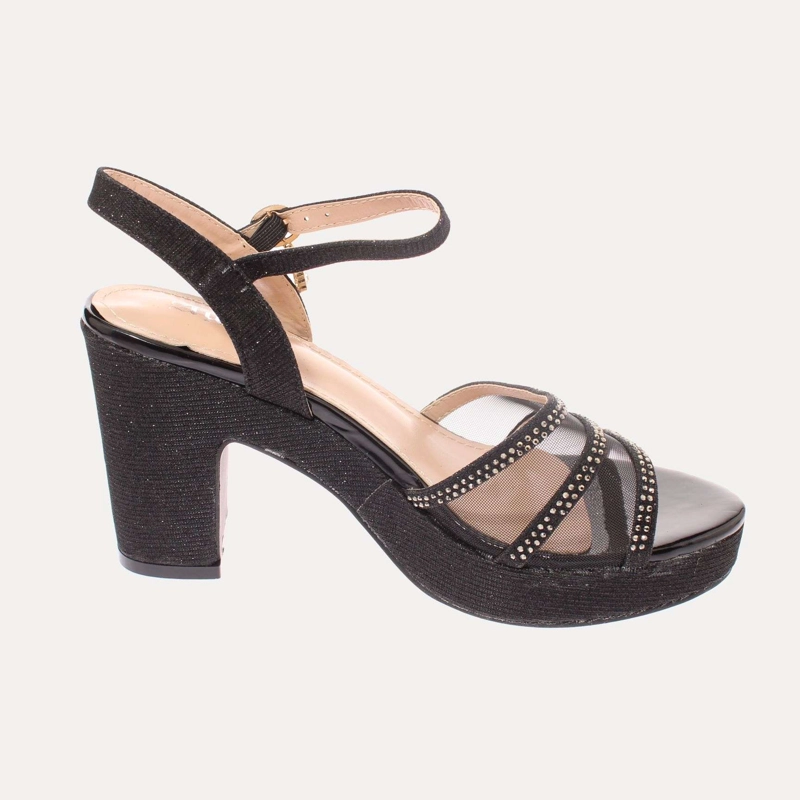 ZAPATO TACÓN NEGRO VÍA FRANCA ART. 52212BLACK - 4