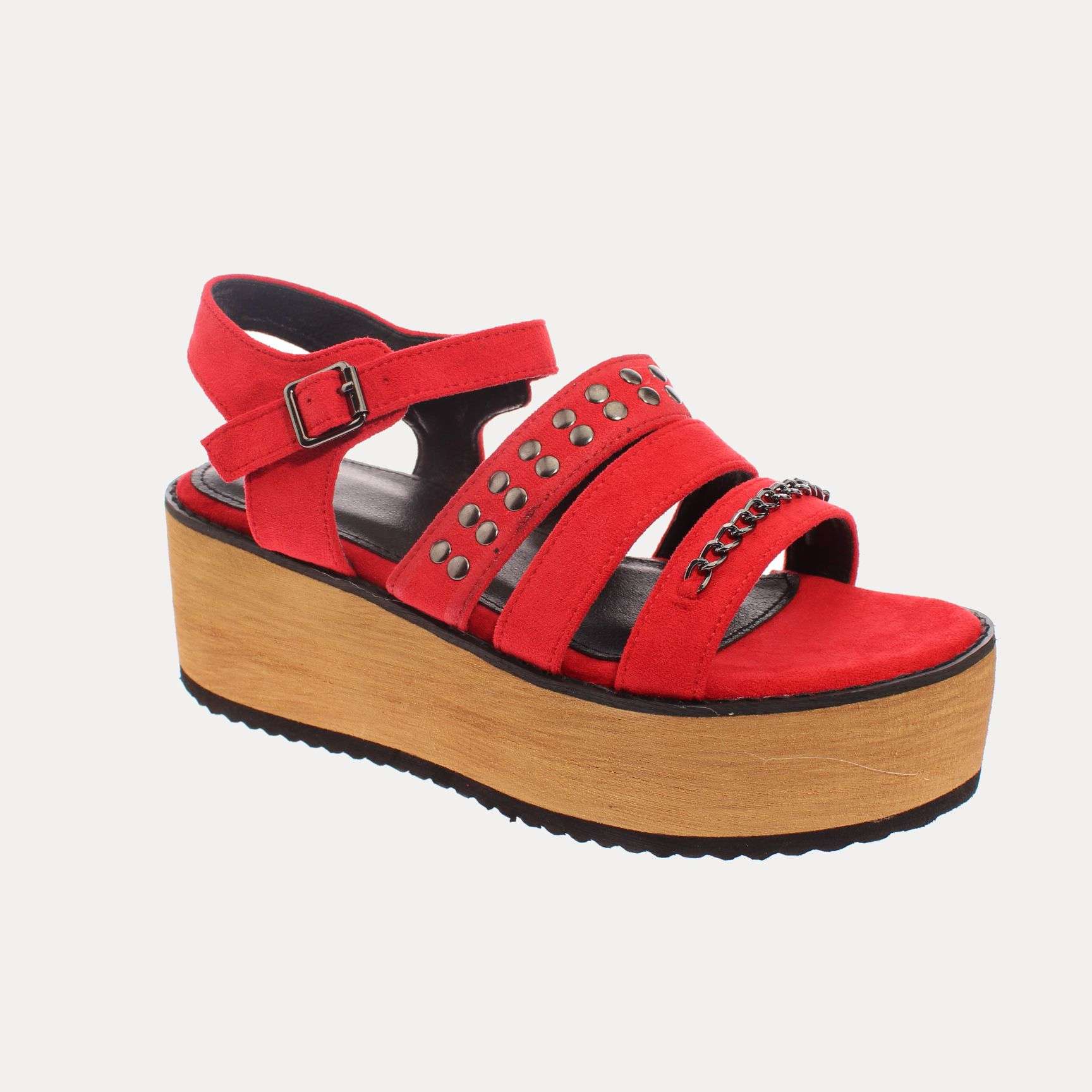 SANDALIAS MUJER VÍA FRANCA ROJO ART. 5S209B0074RED - 1