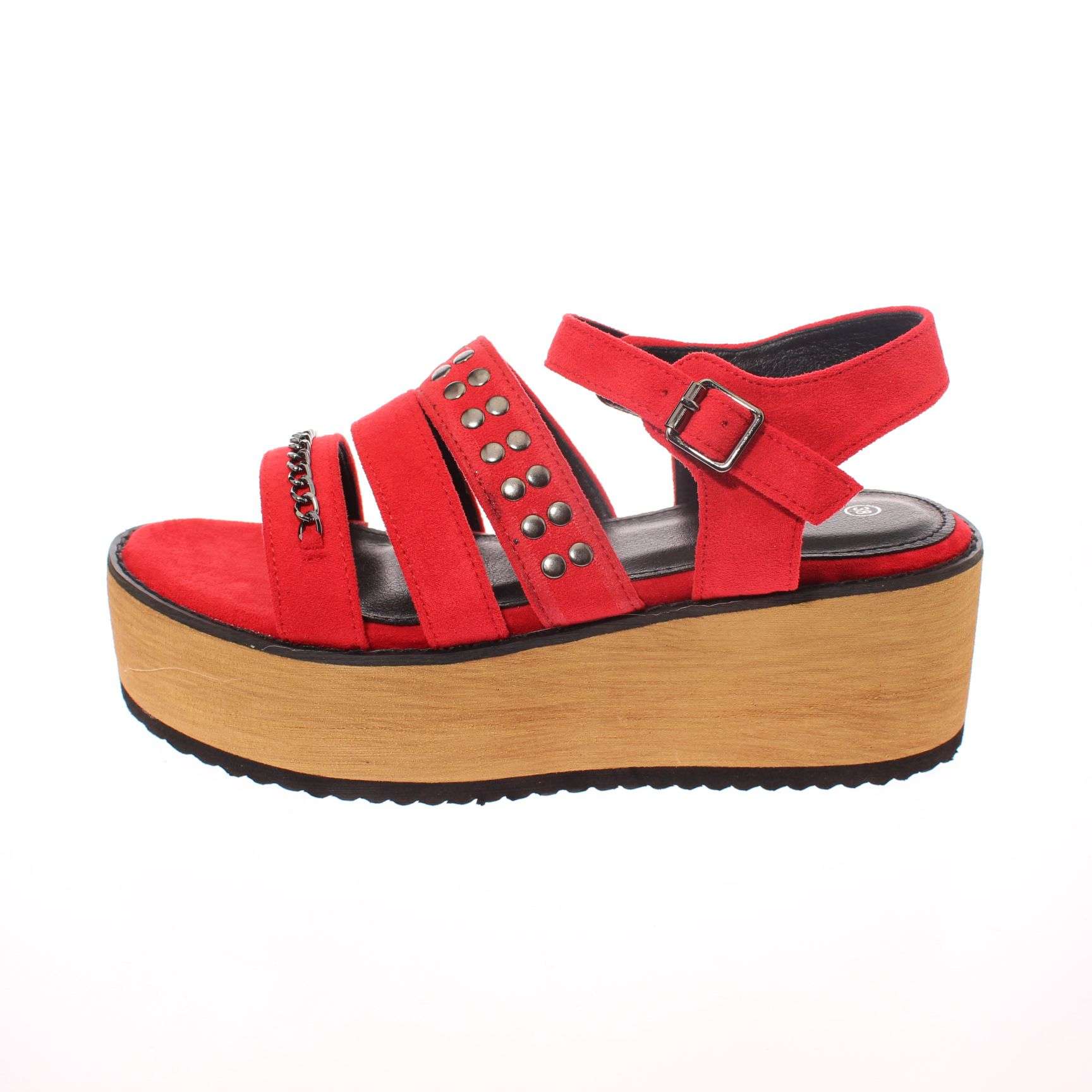 SANDALIAS MUJER VÍA FRANCA ROJO ART. 5S209B0074RED - 2