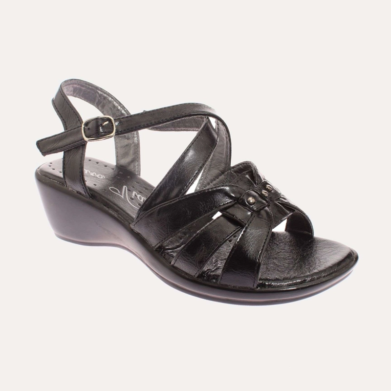 SANDALIAS MUJER VÍA FRANCA NEGRO ART. 5RC21393BLACK - 1