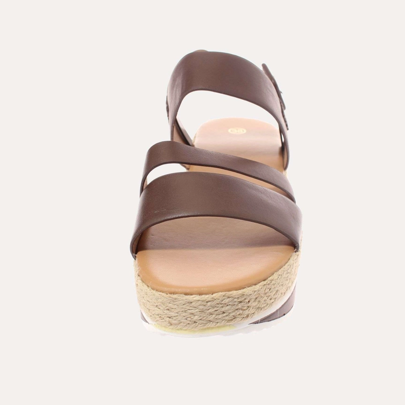 SANDALIAS MUJER VÍA FRANCA CHOCOLATE ART. 52110B31105DBROWN - 3