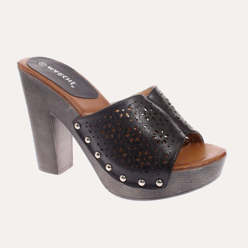 SANDALIAS MUJER VÍA FRANCA NEGRO MARCHE ART. 5TY201BLACK - 1