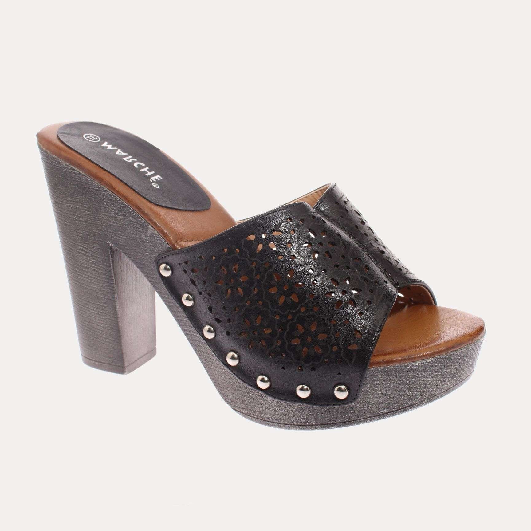 SANDALIAS MUJER VÍA FRANCA NEGRO MARCHE ART. 5TY201BLACK - 1
