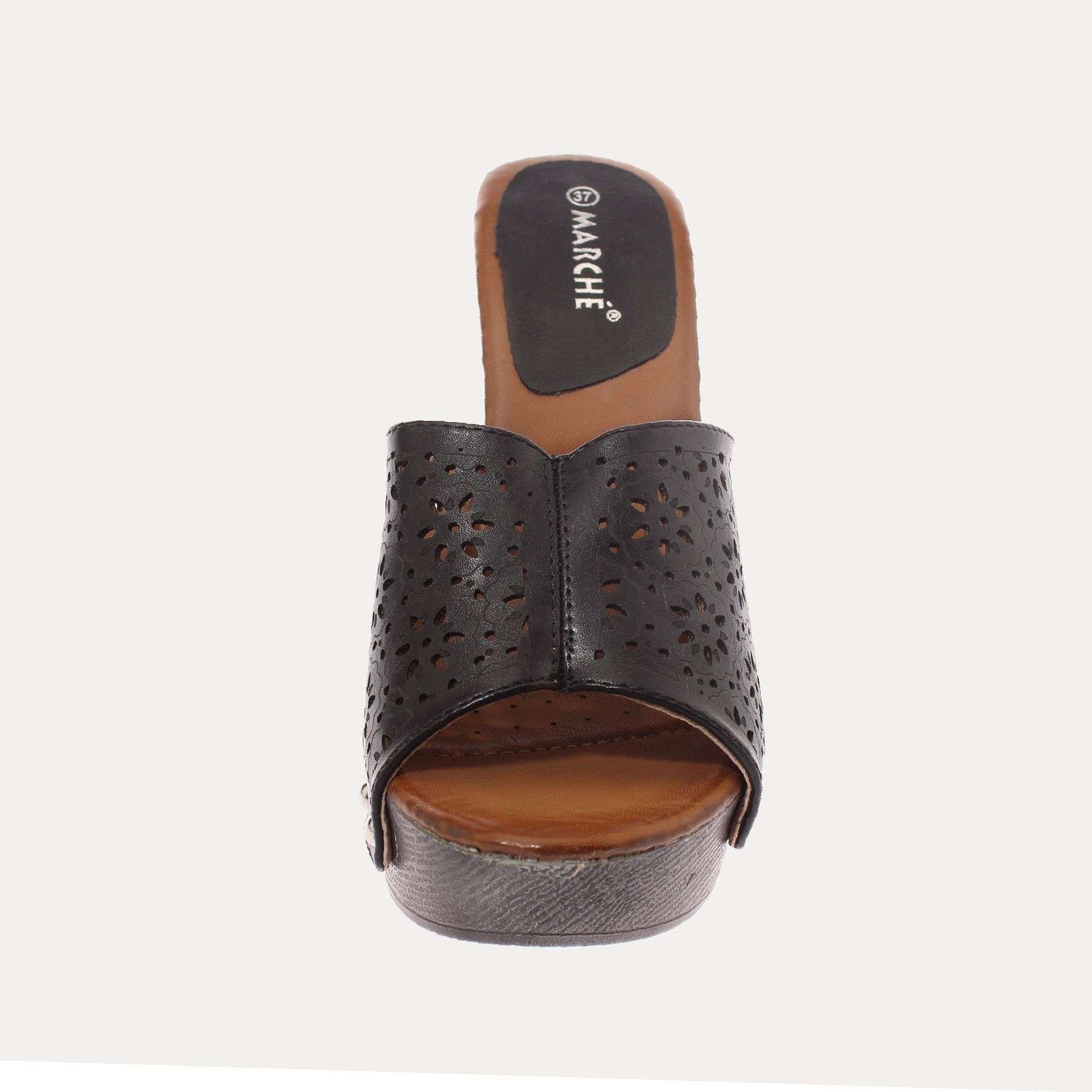 SANDALIAS MUJER VÍA FRANCA NEGRO MARCHE ART. 5TY201BLACK - 3