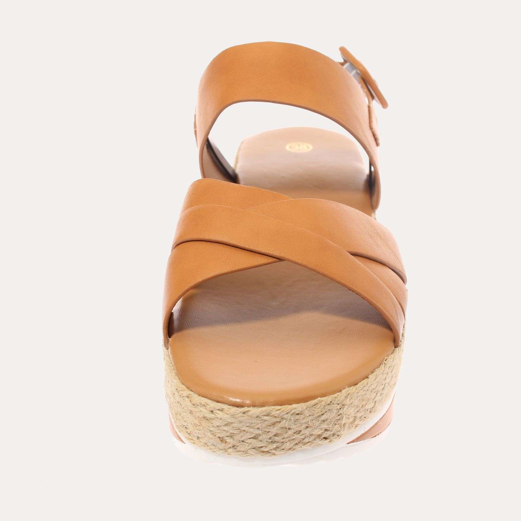 SANDALIAS MUJER VÍA FRANCA YELLOW BROWN ART. 52110B31106YBROWN - 3