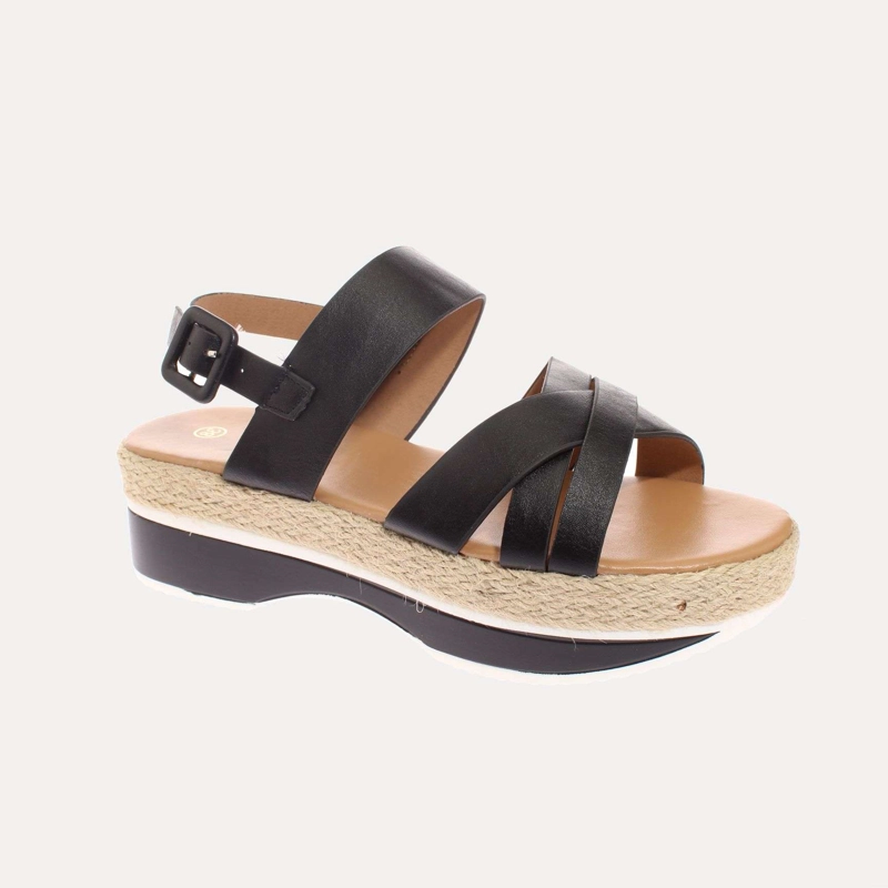 SANDALIAS MUJER VÍA FRANCA NEGRO ART. 52110B31106BLACK - 1