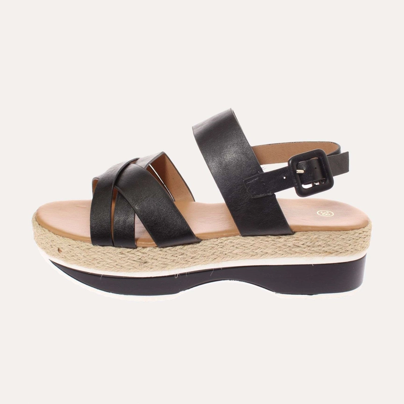 SANDALIAS MUJER VÍA FRANCA NEGRO ART. 52110B31106BLACK - 2