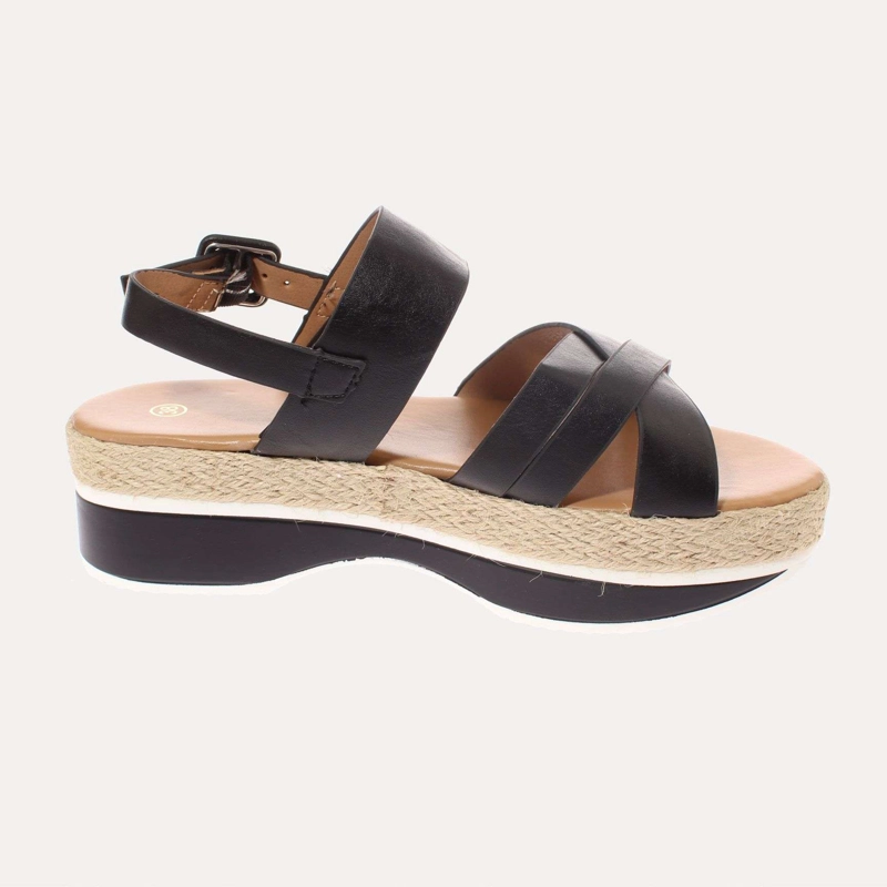 SANDALIAS MUJER VÍA FRANCA NEGRO ART. 52110B31106BLACK - 4