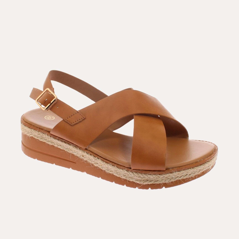 SANDALIAS MUJER VÍA FRANCA YELLOW BROWN ART. 52110B31104YBROWN - 1