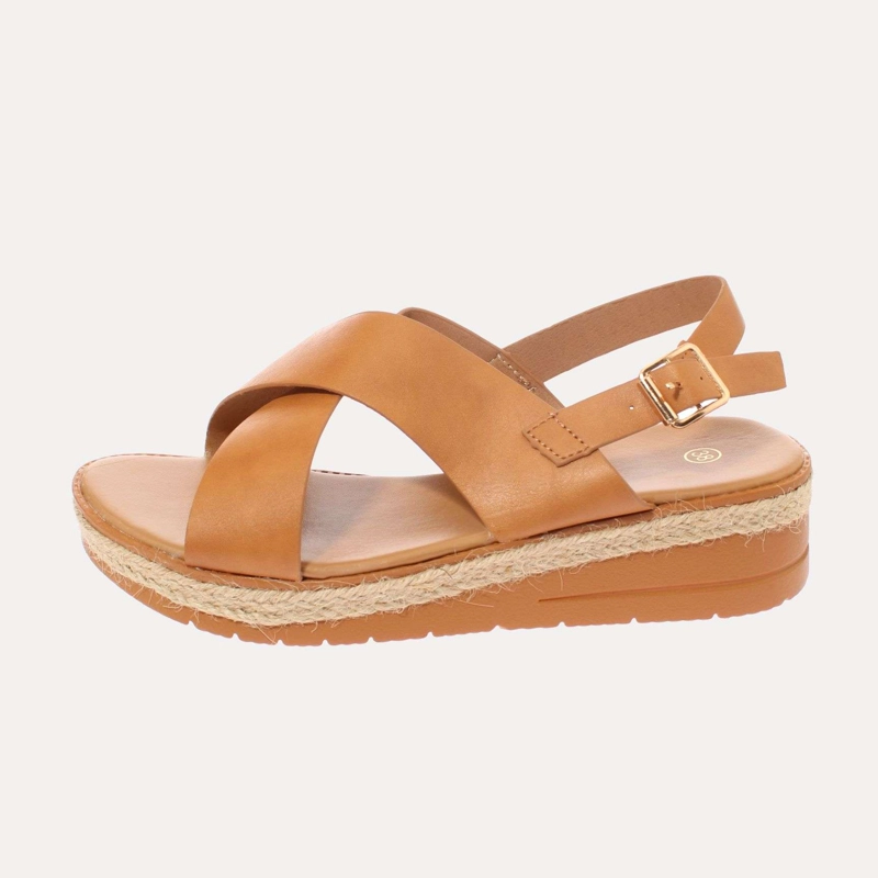 SANDALIAS MUJER VÍA FRANCA YELLOW BROWN ART. 52110B31104YBROWN - 2