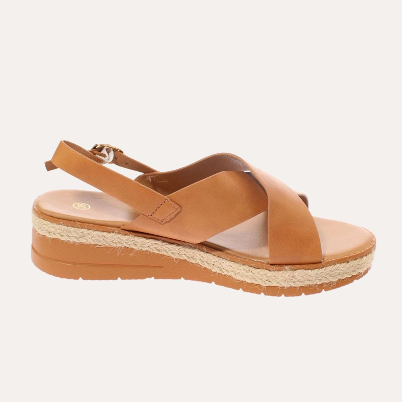 SANDALIAS MUJER VÍA FRANCA YELLOW BROWN ART. 52110B31104YBROWN - 4